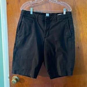 GAP men’s black cargo shorts